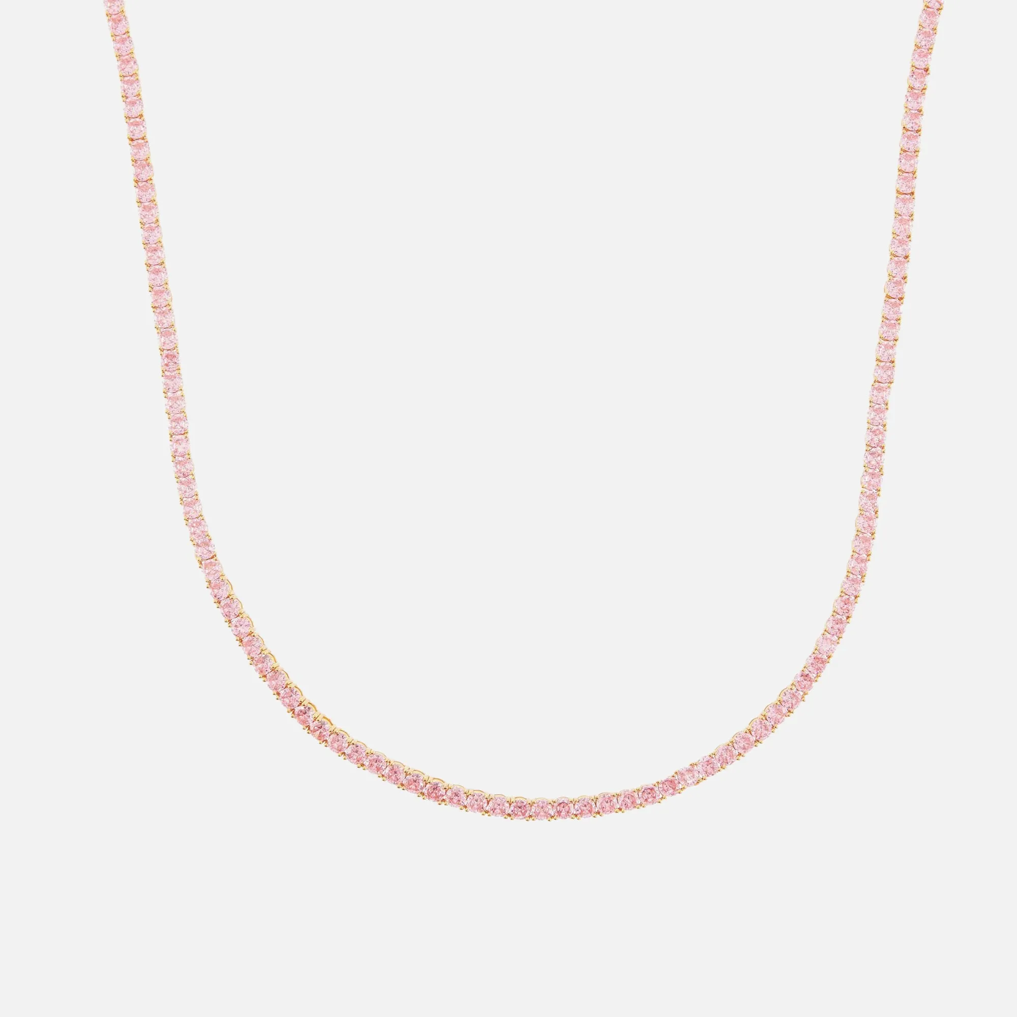 Crystal Haze Serena Necklace - Bubblegum sold by Kith