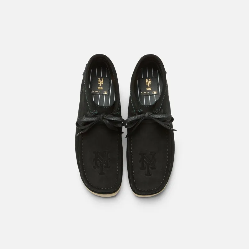 Kith & Clarks for New York Mets Wallabee Boot - Dark Green Suede sold by Kith