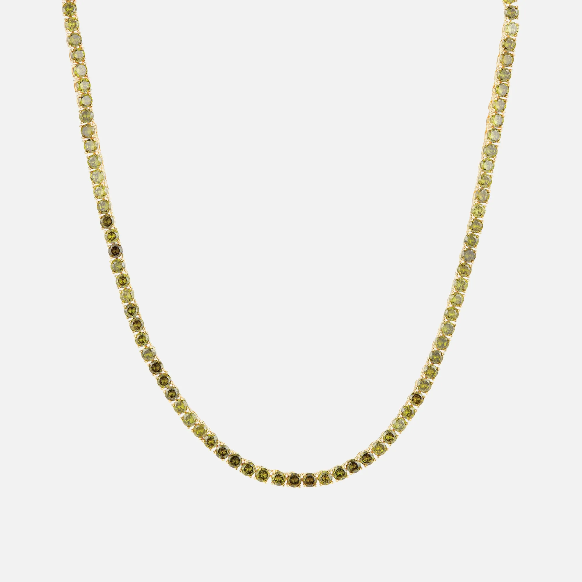 Crystal Haze Serena Necklace - Olive sold by Kith product image thumbnail 2