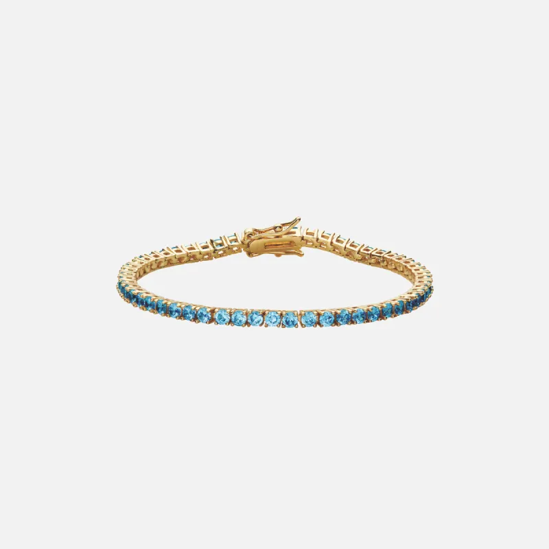 Crystal Haze Serena Bracelet - Blue sold by Kith