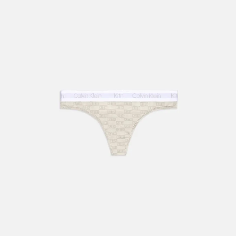 Kith Women for Calvin Klein Classic Thong - Waffle made by Kith