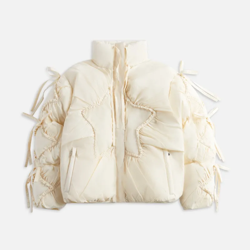 Sandy Liang Etoile Puffer - Ivory sold by Kith