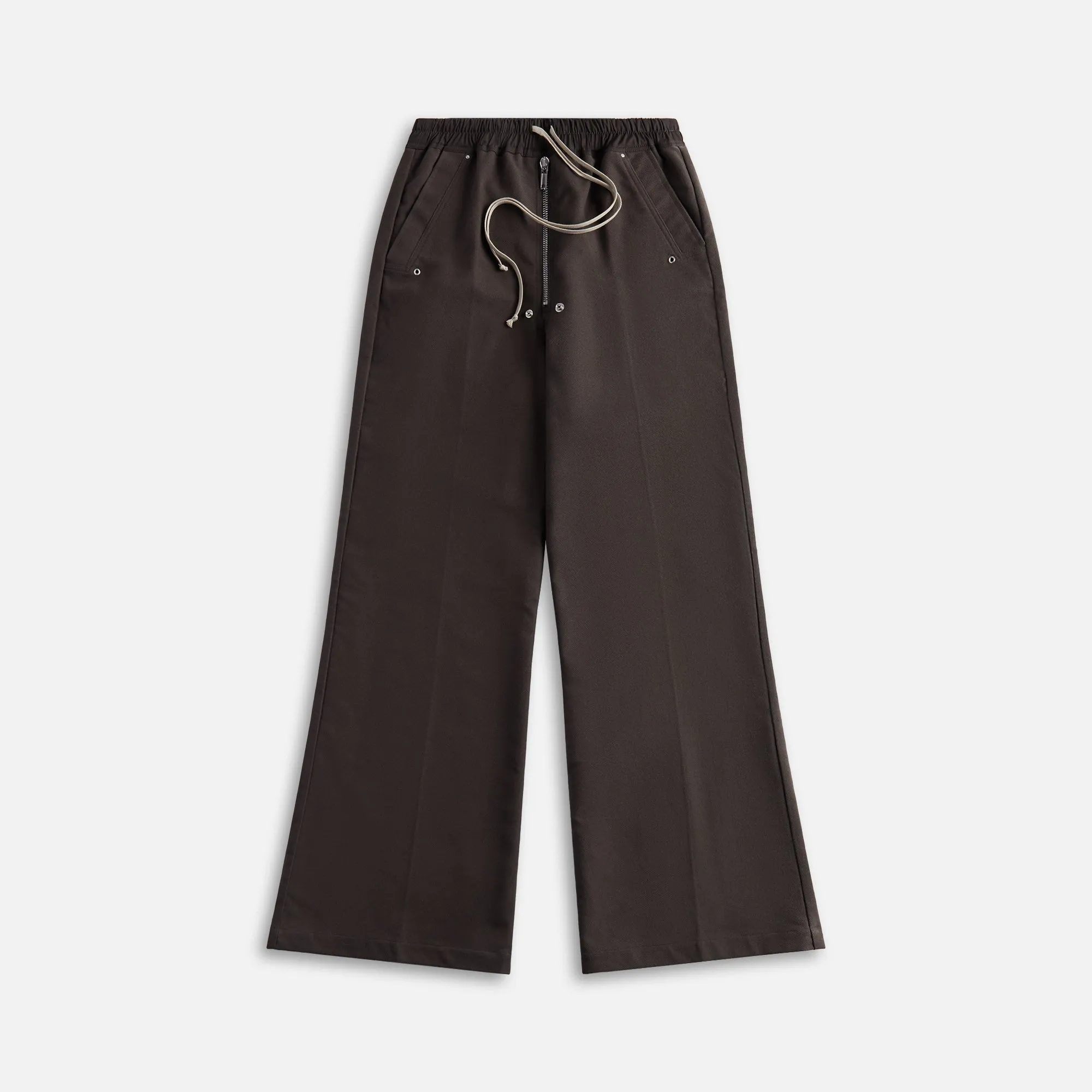 Rick Owens Pantaloni Wide Bela Pant - Dark Dust / Ash / Black / Brown sold by Kith