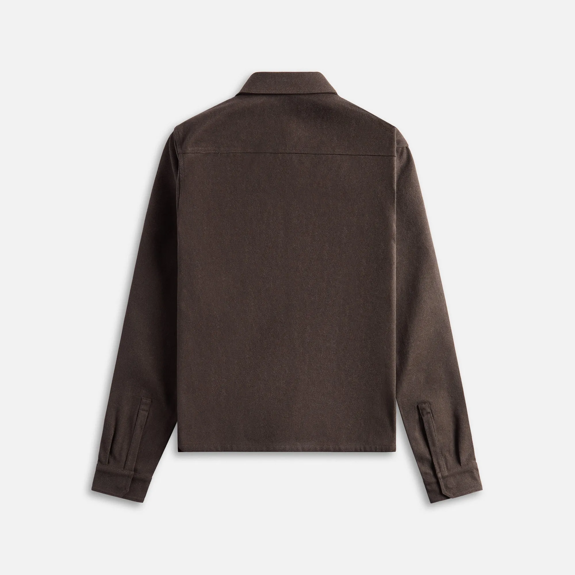 Rick Owens Camicia Cropped Work Shirt - Ash sold by Kith product image thumbnail 2