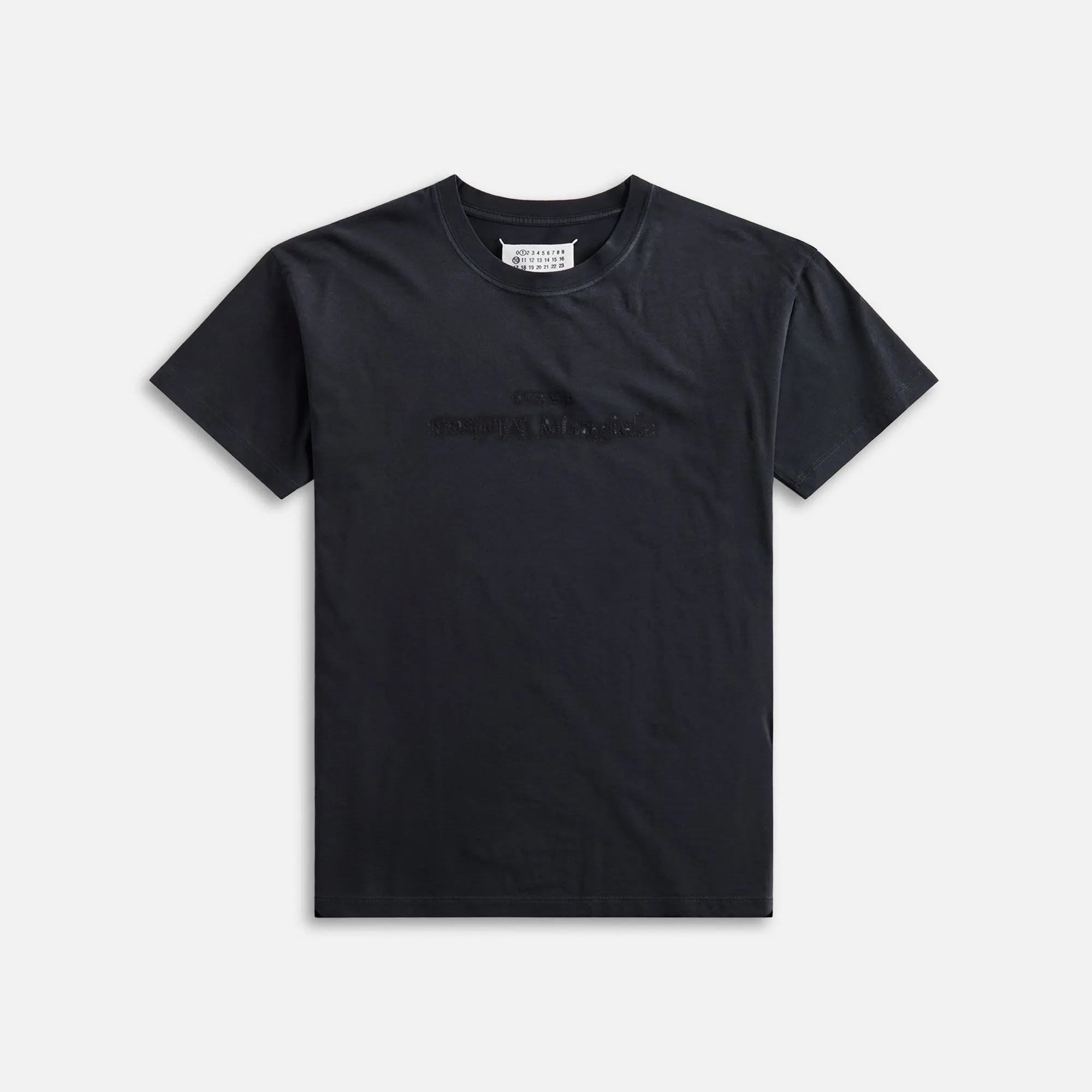 Maison Margiela Cotton Jersey - Washed Black sold by Kith