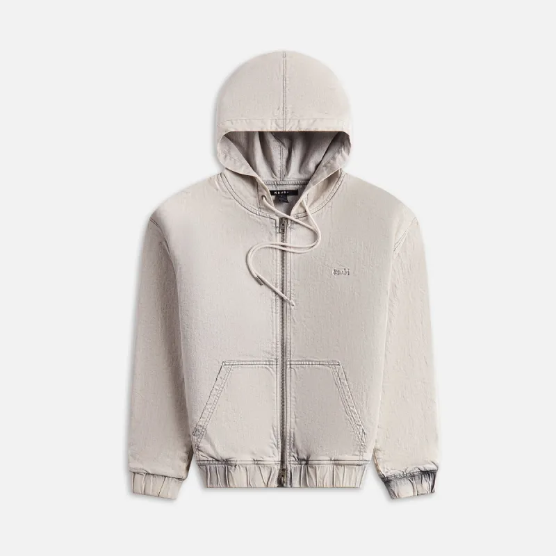 Ksubi Zipped Denim Hoodie - Pluto made by Ksubi