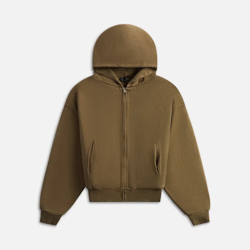 Entire Studios Thermal Hoodie - Military sold by Kith