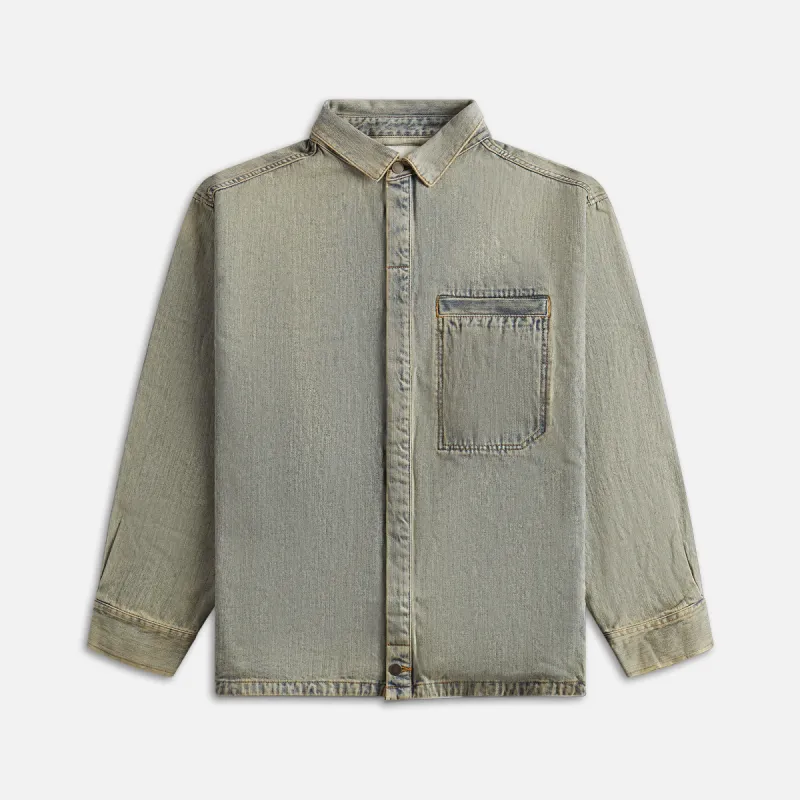 Entire Studios Herculean Shirt - Surface Wave sold by Kith