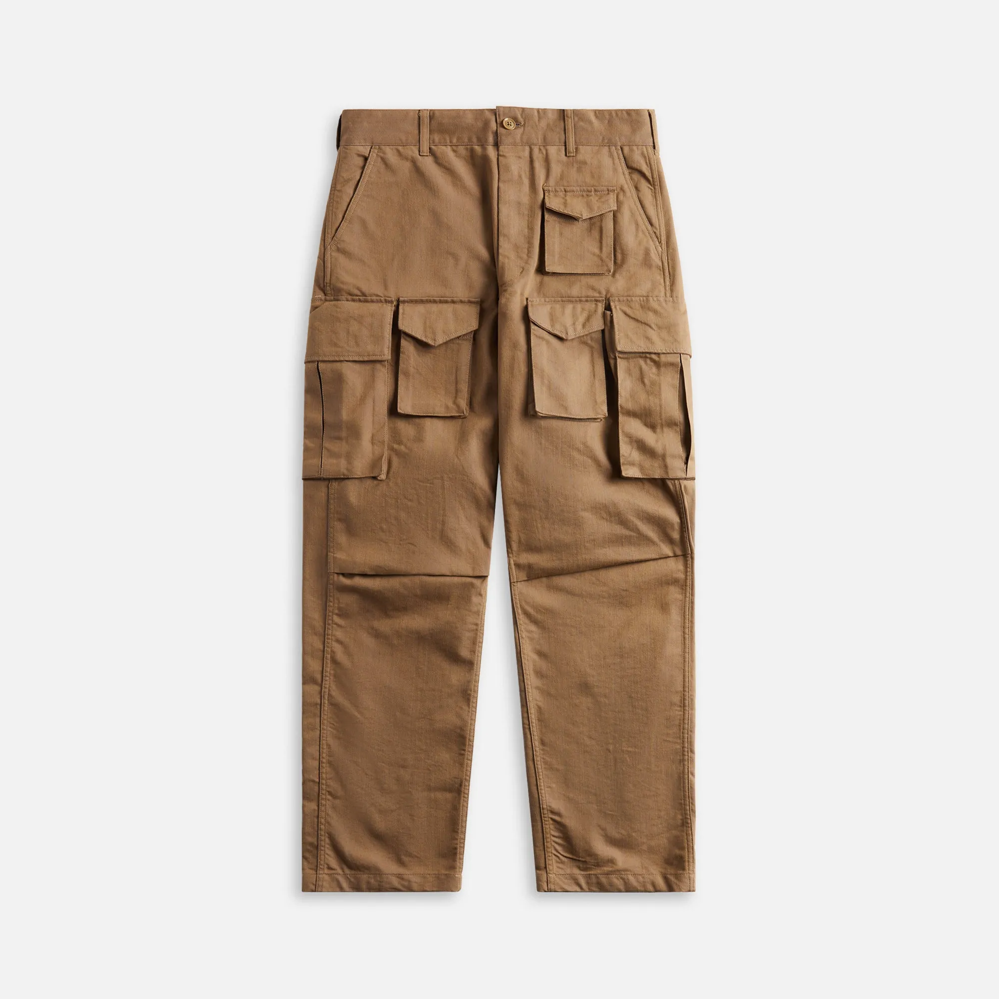 Engineered Garments Iridescent Heavy Twill Pant - Khaki / Blue Pc sold by Kith