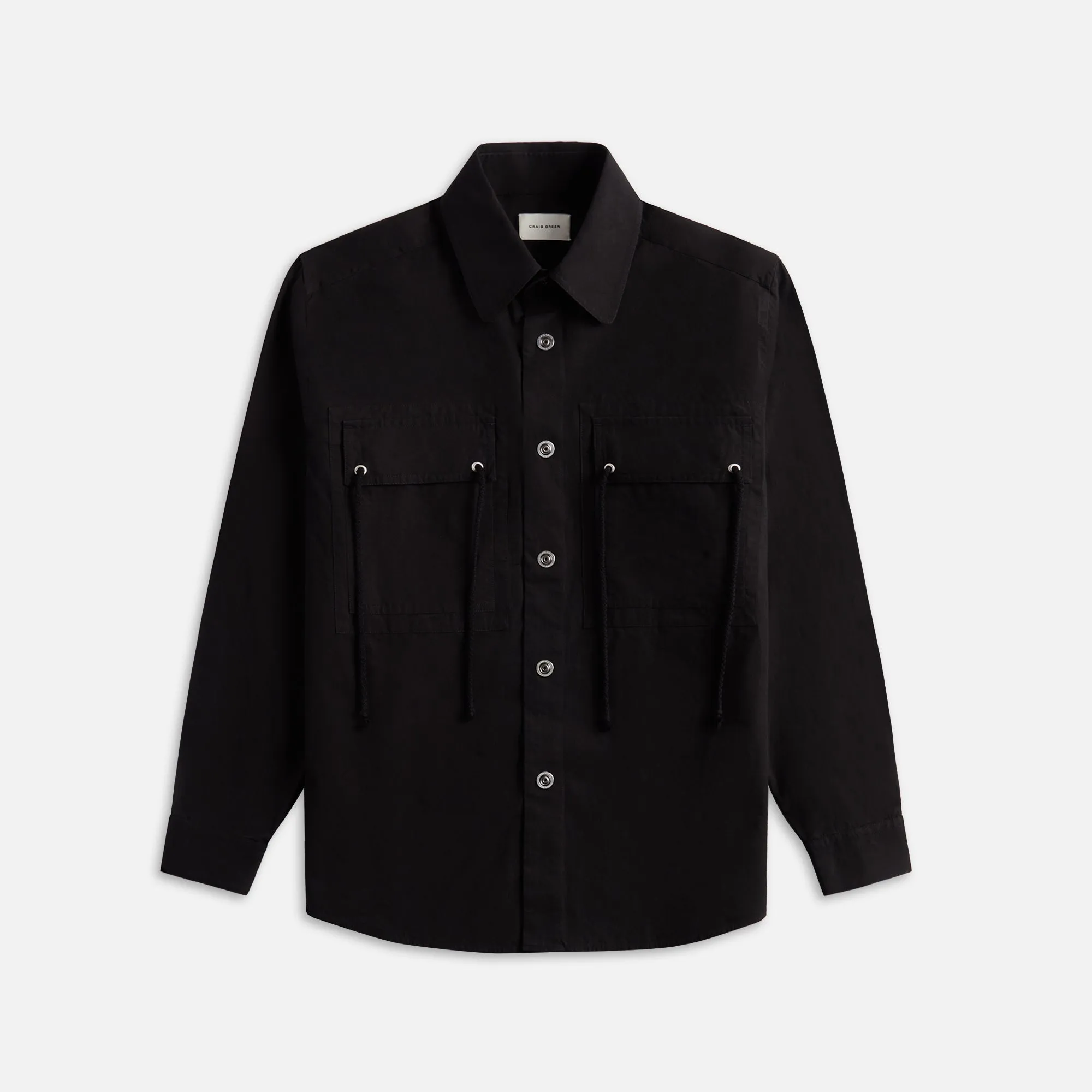 Craig Green Block Overshirt - Black sold by Kith