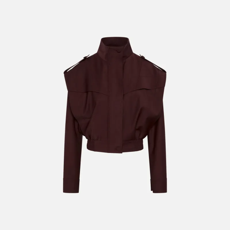 Aya Muse Salas Jacket - Burgundy sold by Kith