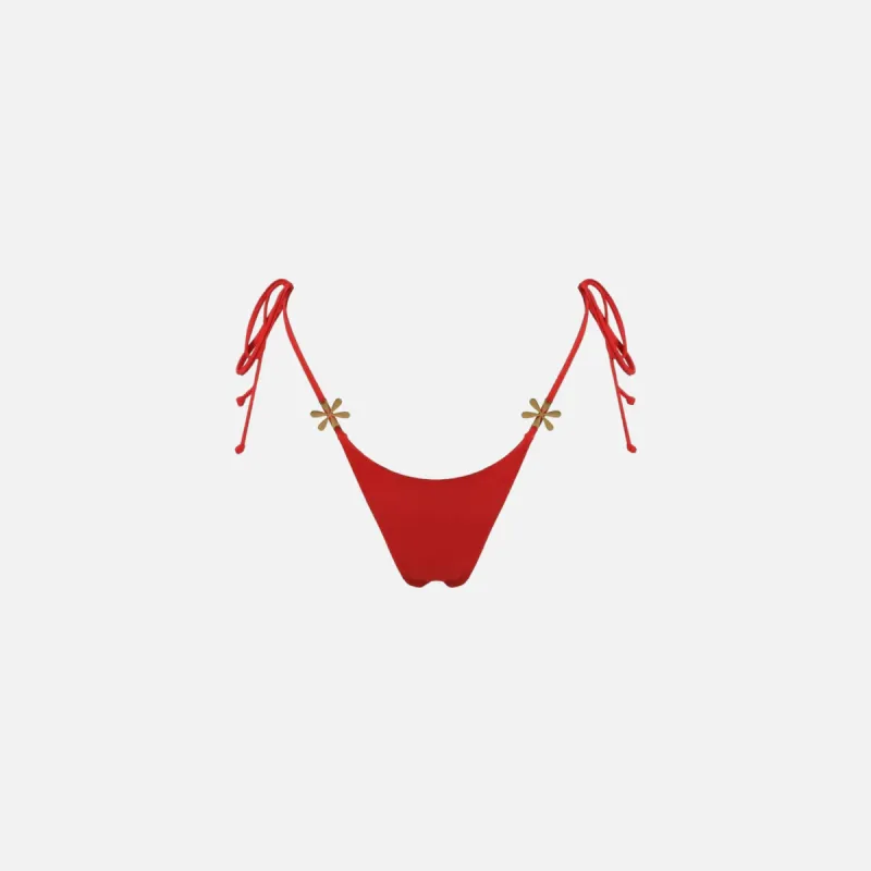 Asta Resort Juliana Bikini Bottom - Rossa sold by Kith