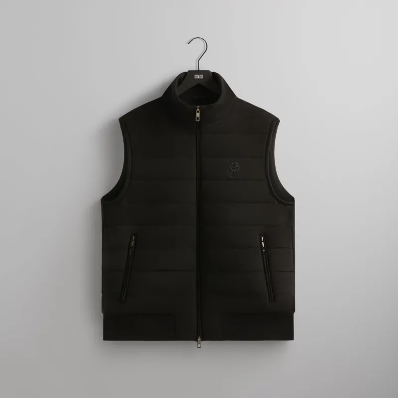Kith & Giorgio Armani Vest - Black sold by Kith