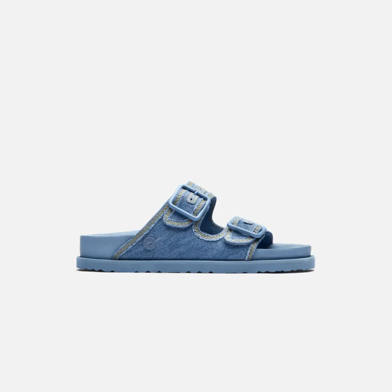 Birkenstock 1774 Arizona - Faded Denim sold by Kith
