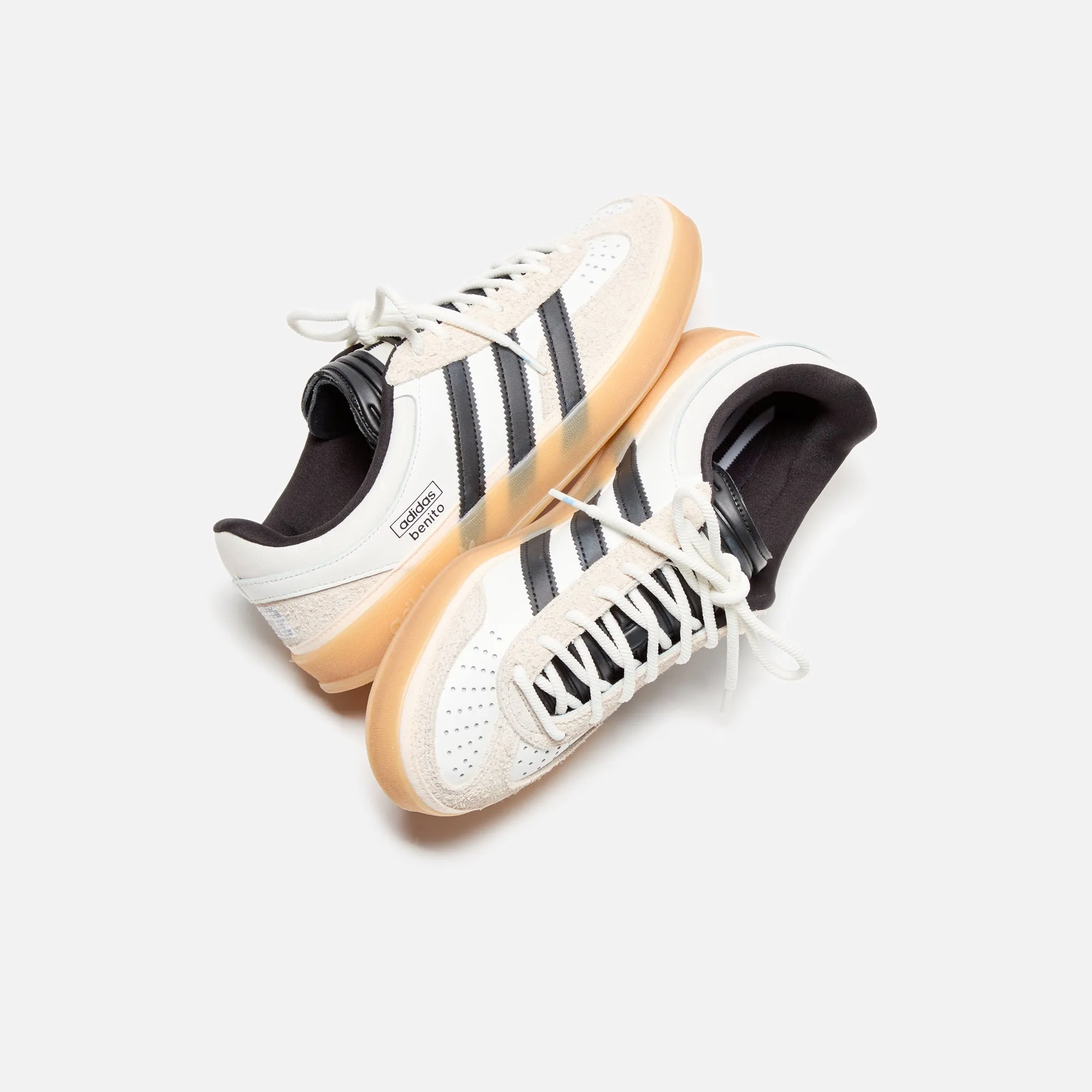adidas x Bad Bunny Gazelle Indoor - Off-White / Black / Gum sold by Kith product image thumbnail 4