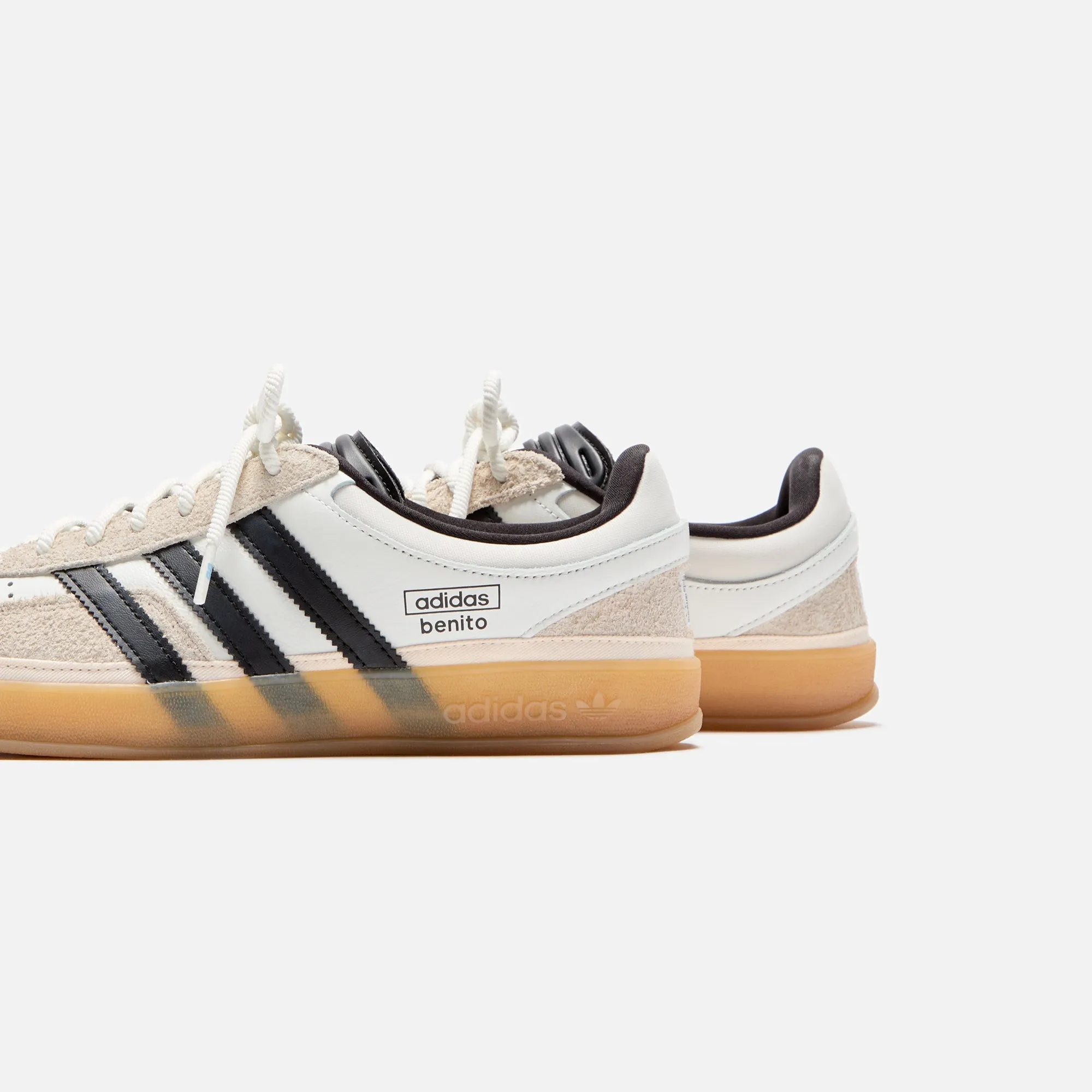 adidas x Bad Bunny Gazelle Indoor - Off-White / Black / Gum sold by Kith product image thumbnail 3