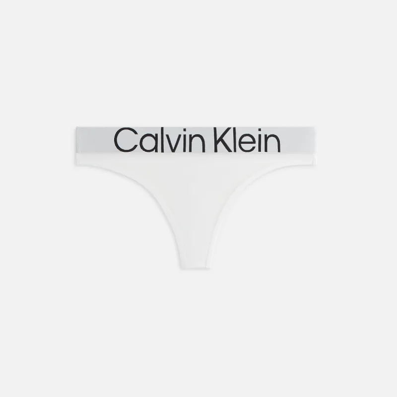 Kith Women for Calvin Klein Mesh Thong - White sold by Kith