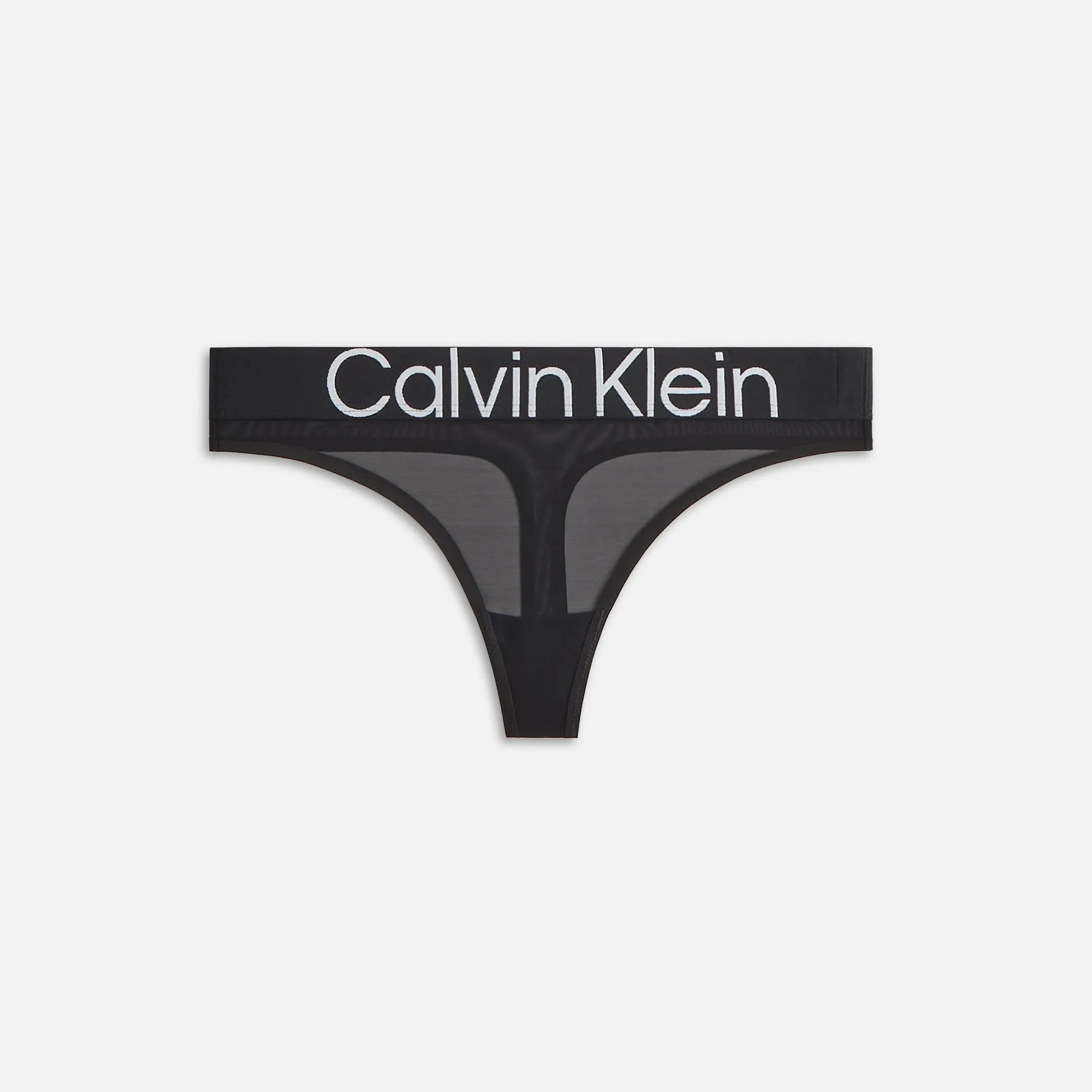 Kith Women for Calvin Klein Mesh Thong - Black sold by Kith