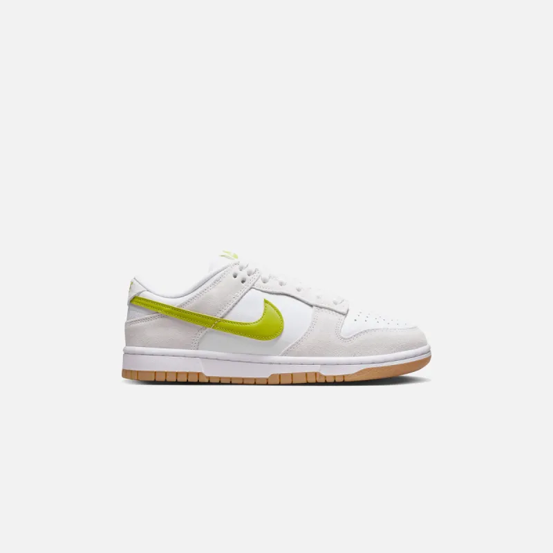 Nike WMNS Dunk Low AH - Sail / Bright Cactus / Gum Yellow sold by Kith