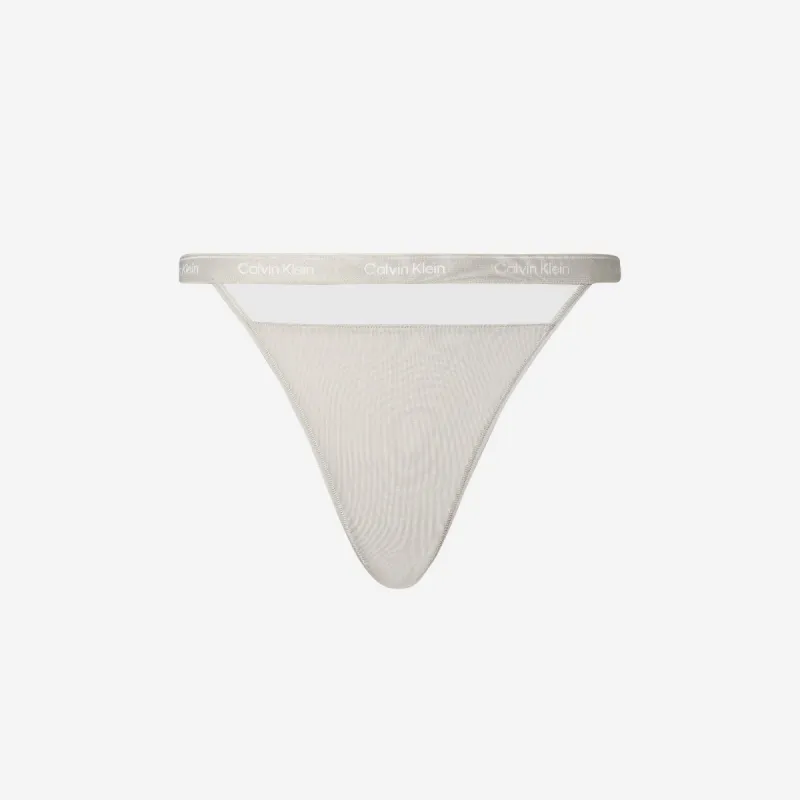 Nensi Dojaka for Calvin Klein Modal Cashmere Thong - Dove sold by Kith