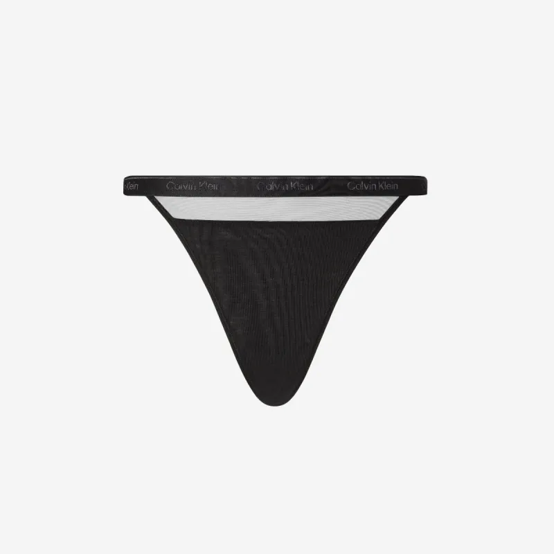 Nensi Dojaka for Calvin Klein Modal Cashmere Thong - Black sold by Kith