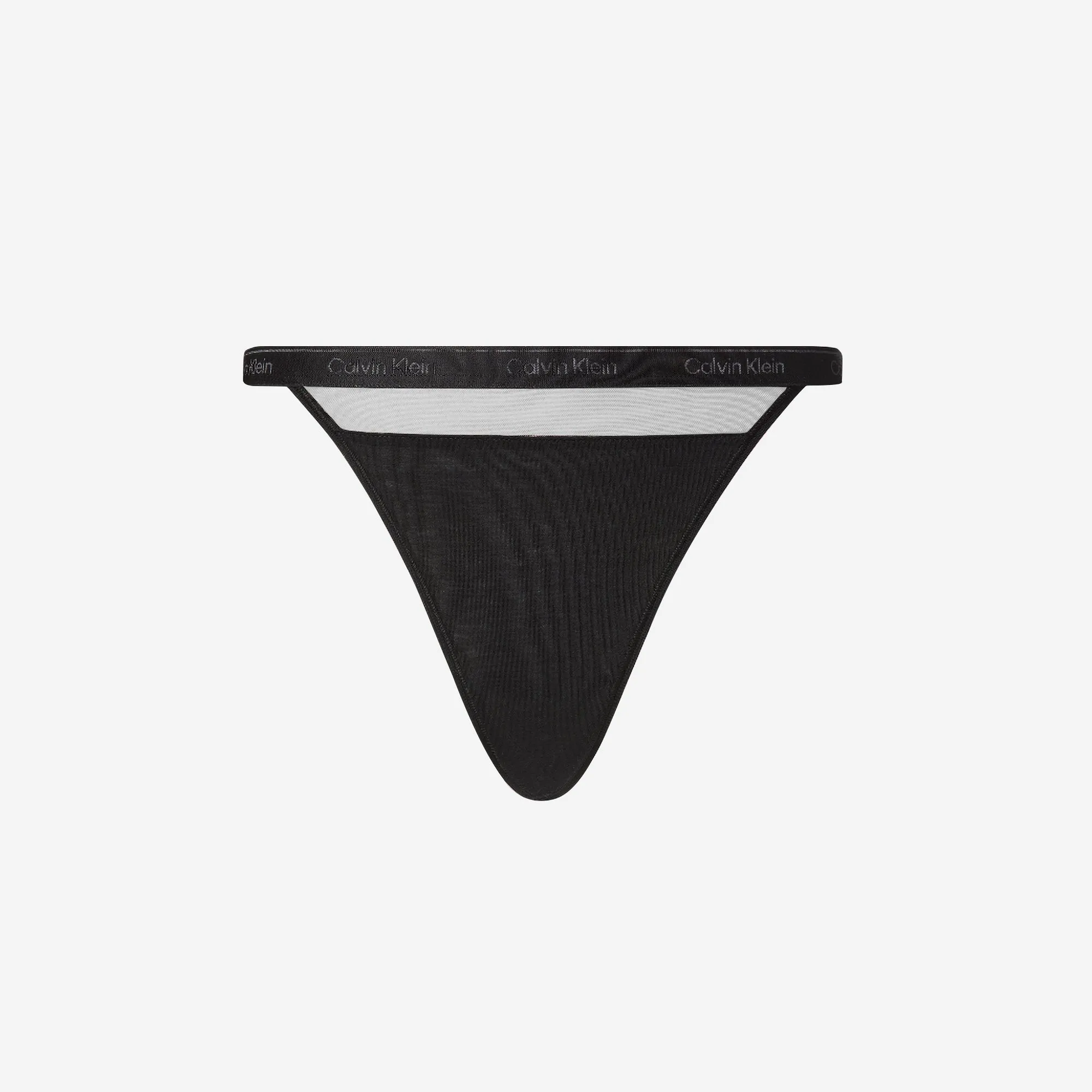 Nensi Dojaka for Calvin Klein Modal Cashmere Thong - Black sold by Kith