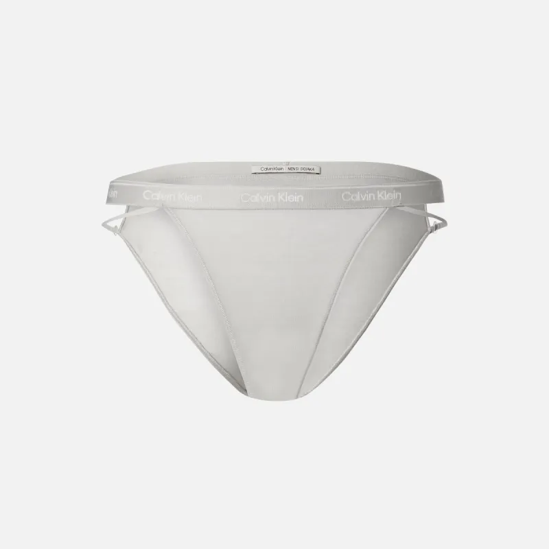 Nensi Dojaka for Calvin Klein Modal Cashmere Tanga - Grey sold by Kith