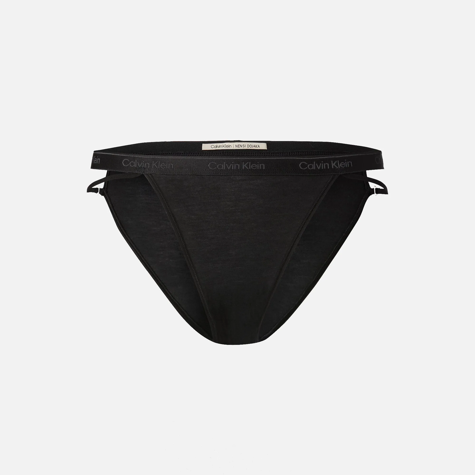 Nensi Dojaka for Calvin Klein Modal Cashmere Tanga - Black sold by Kith