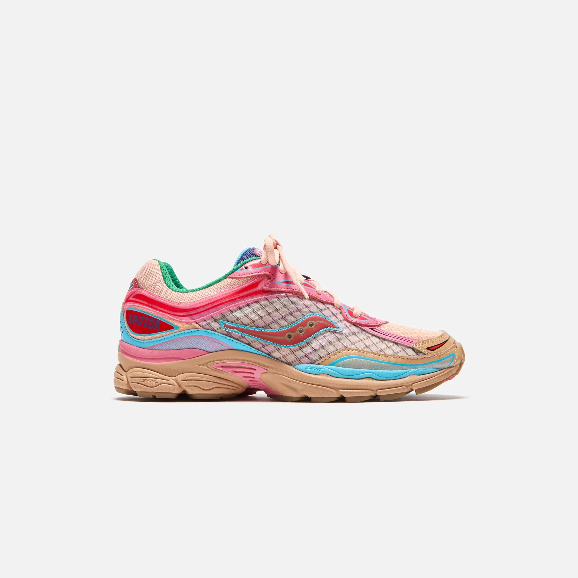 Saucony x Jae Tips Progrid Omni 9 - Tan / Pink sold by Kith