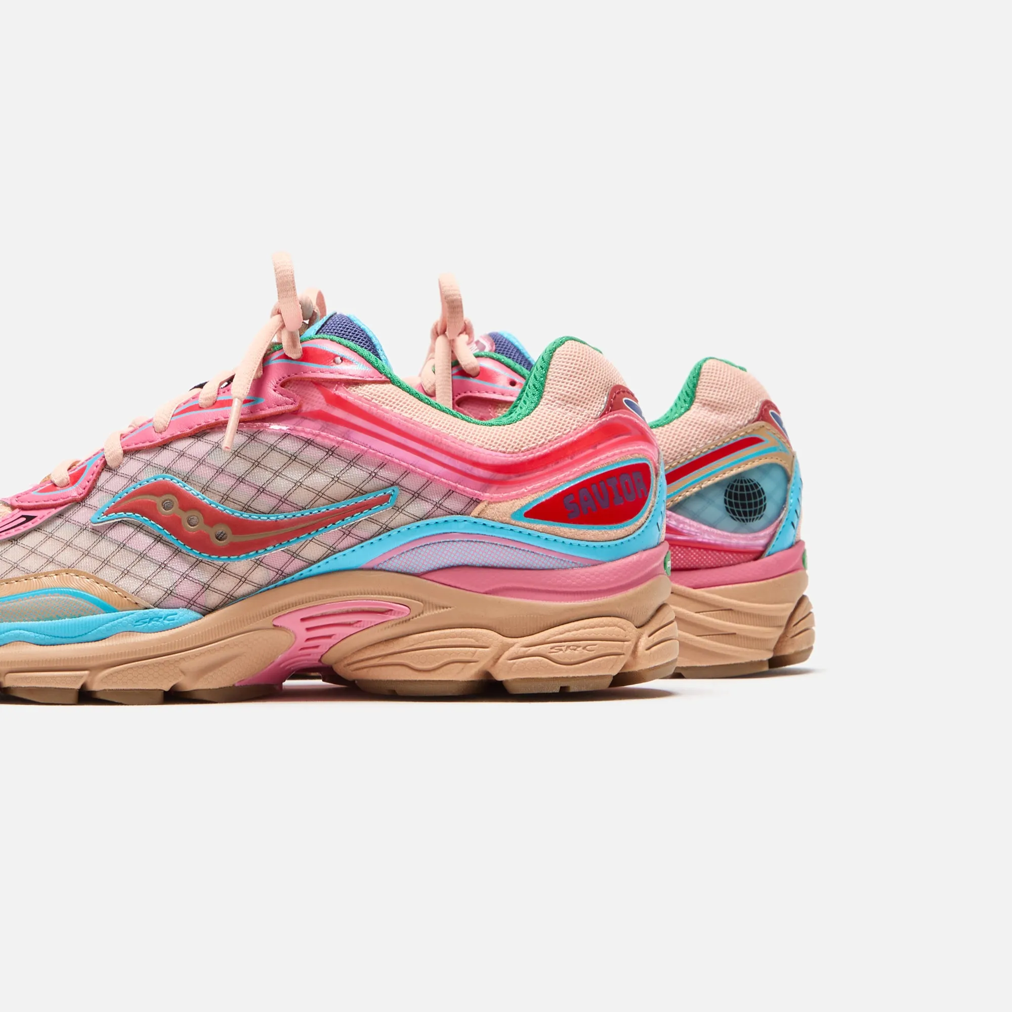 Saucony x Jae Tips Progrid Omni 9 - Tan / Pink sold by Kith product image thumbnail 3