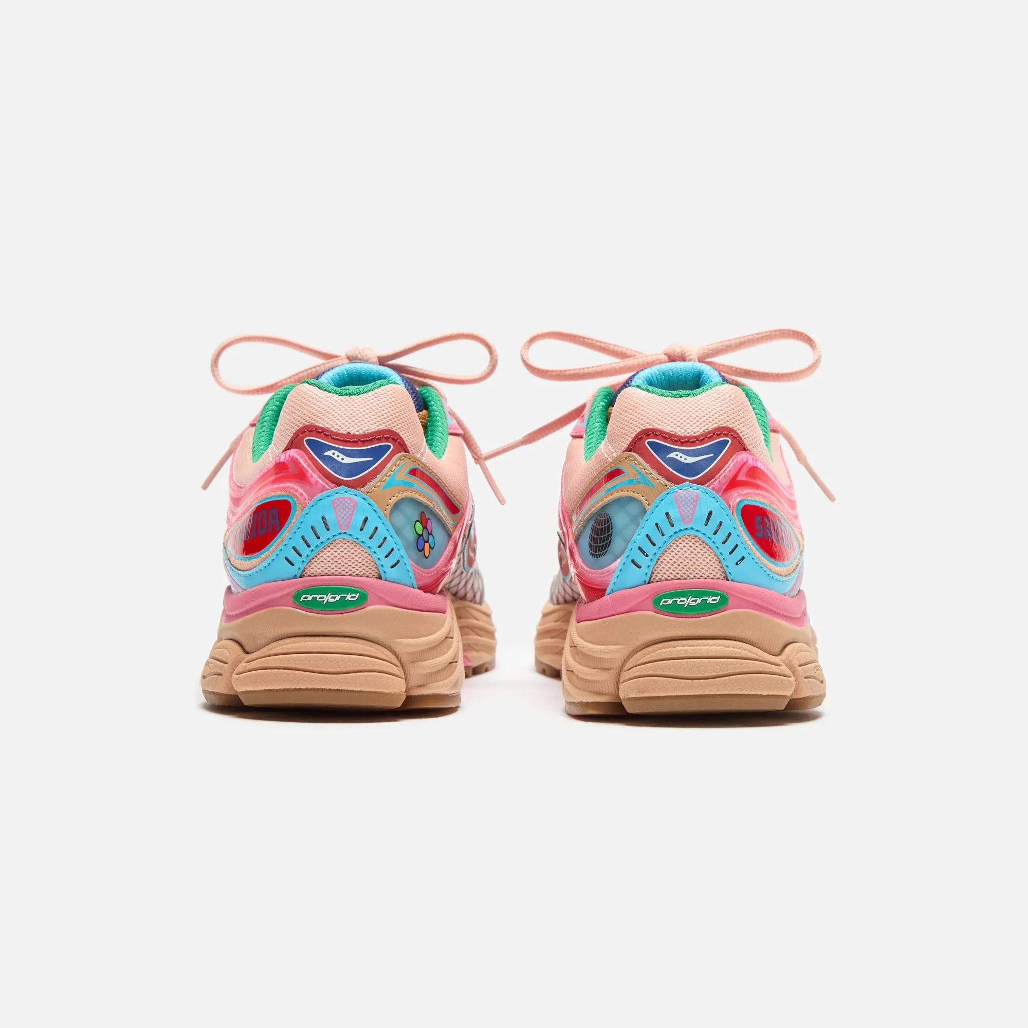 Saucony x Jae Tips Progrid Omni 9 - Tan / Pink sold by Kith product image thumbnail 4