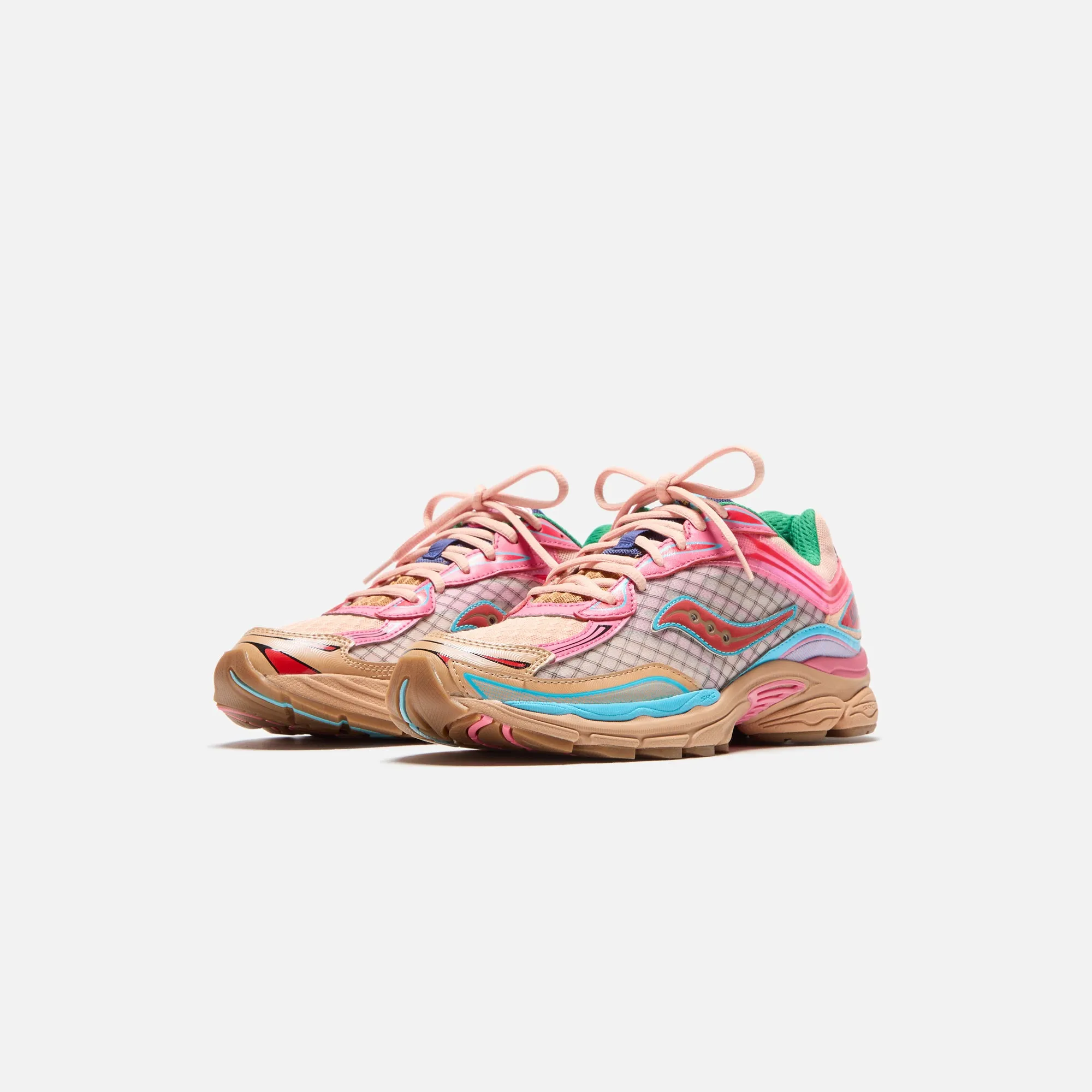 Saucony x Jae Tips Progrid Omni 9 - Tan / Pink sold by Kith product image thumbnail 2