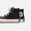 Converse Chuck Taylor All Star '70 High - Sketch Black / White / Red sold by Kith