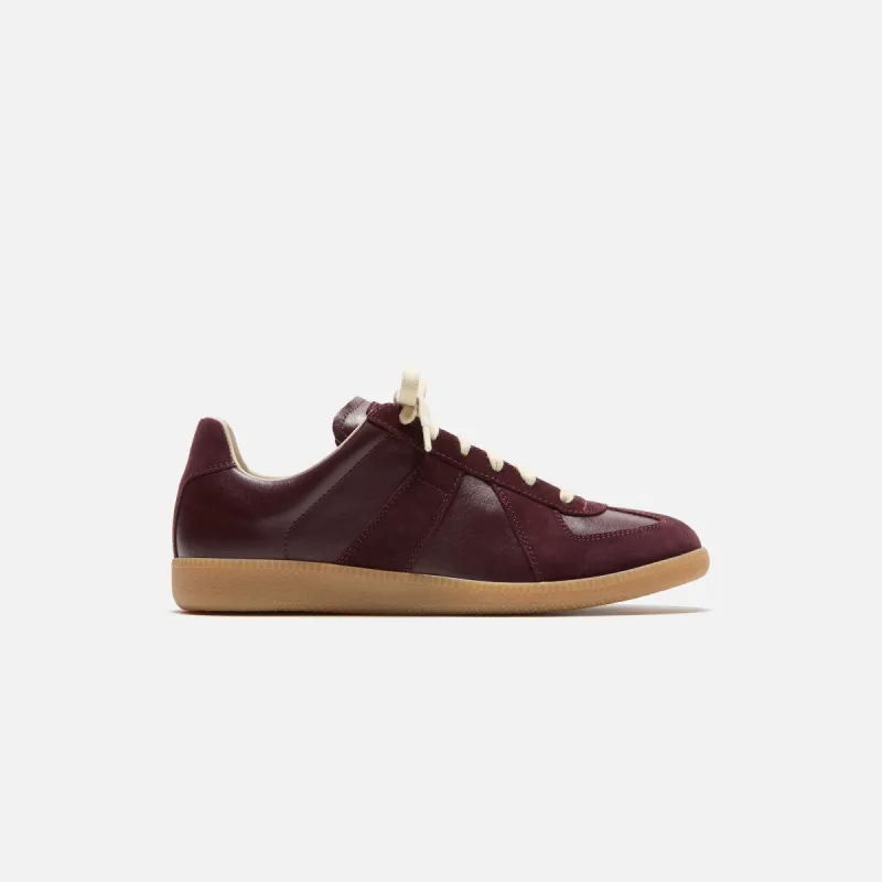 Maison Margiela Replica Sneakers - Deep Red sold by Kith