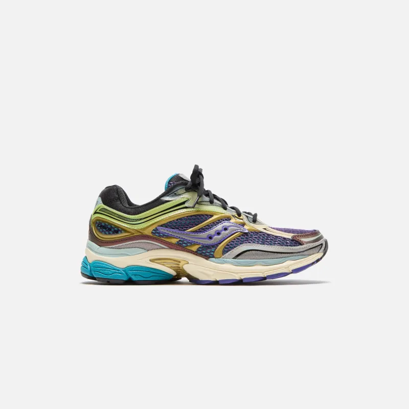 Saucony Progrid Omni 9 - Purple / Yellow sold by Kith