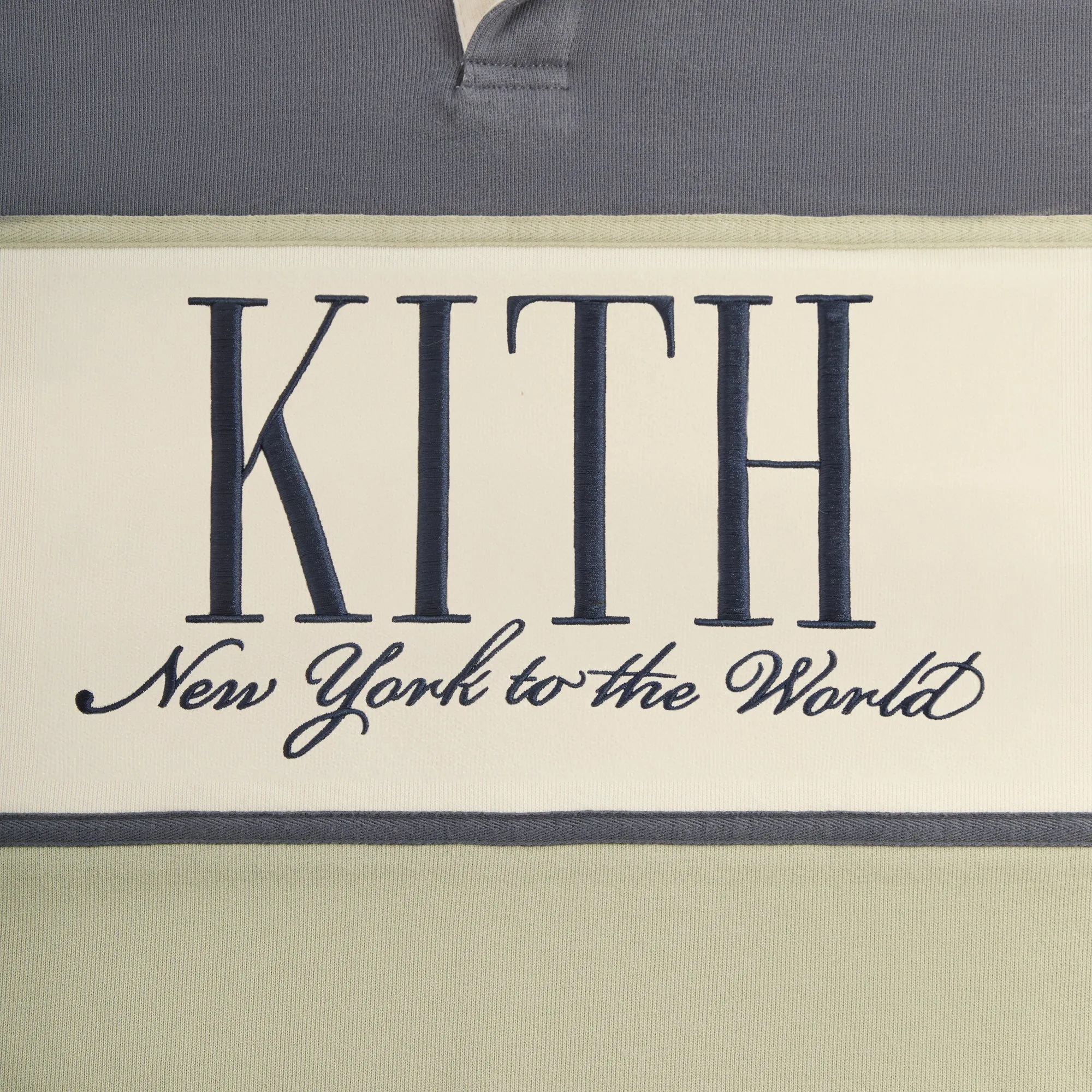 Kith Panelled Nelson Collared Pullover - Asteroid sold by Kith product image thumbnail 3