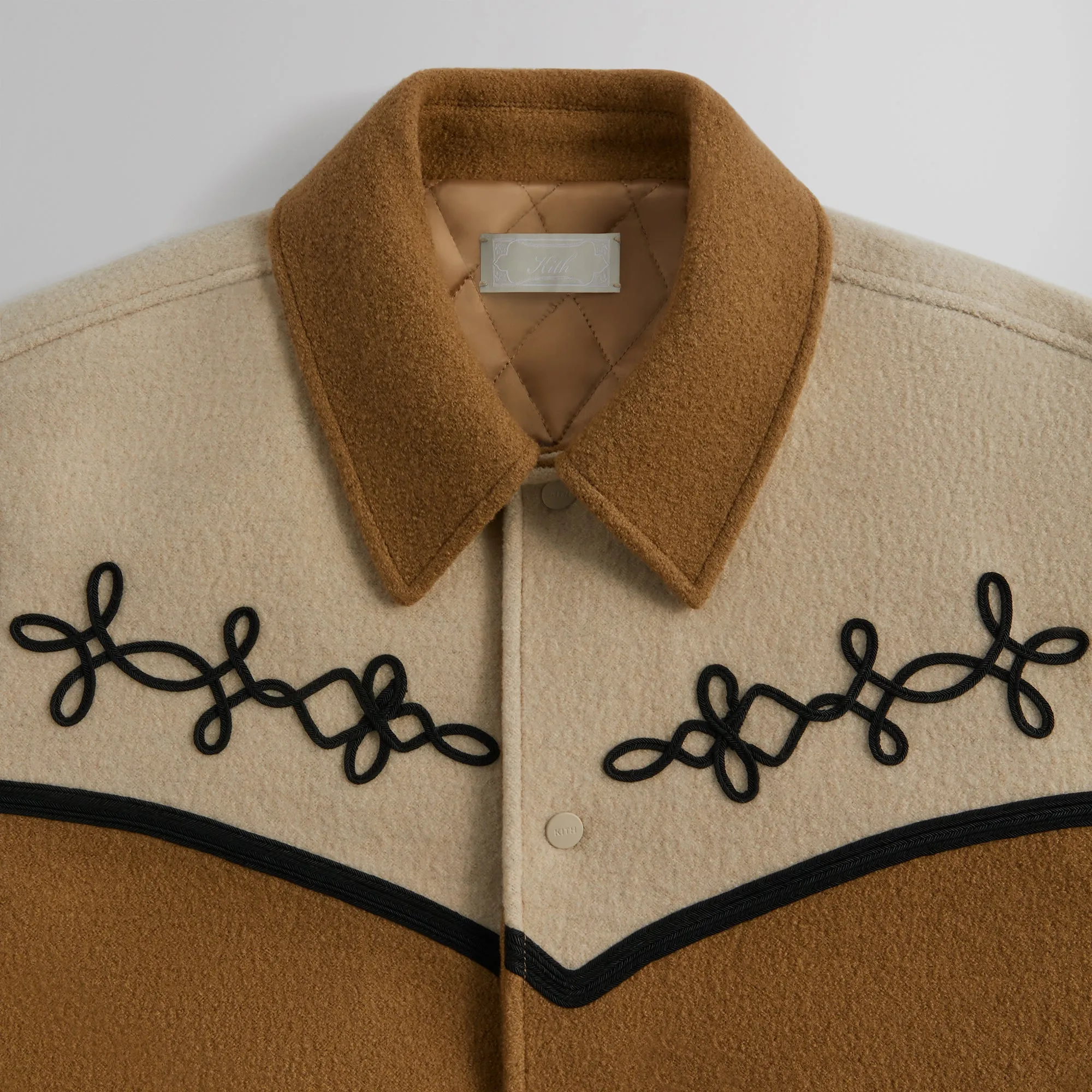 Kith Ribbon Embroidery Carlton Jacket - Loft sold by Kith product image thumbnail 4