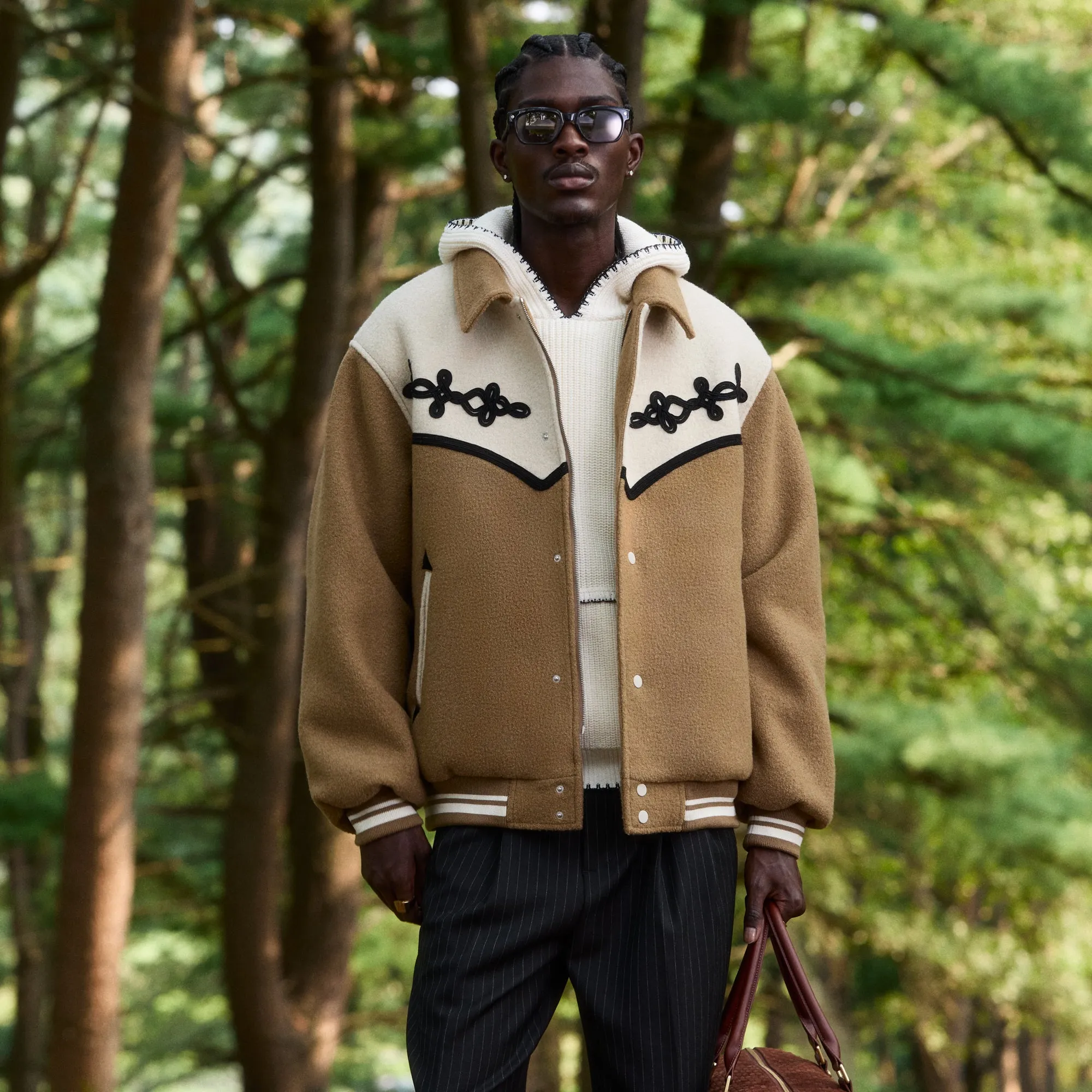 Kith Ribbon Embroidery Carlton Jacket - Loft sold by Kith product image thumbnail 2