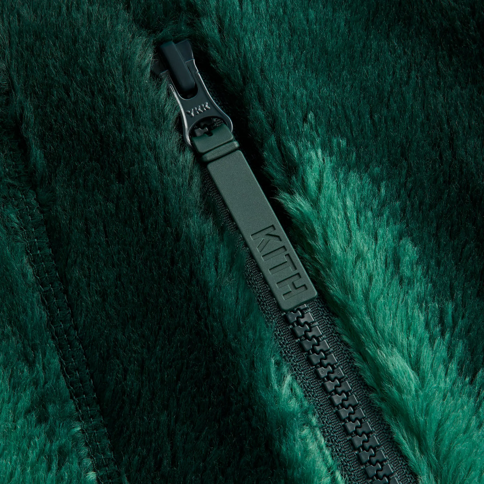 Kith Ombre Wave Harper Vintage Sherpa Full Zip - Chronicle sold by Kith product image thumbnail 5