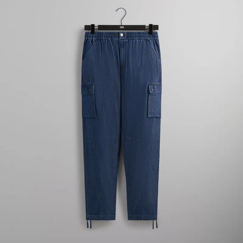 Kith Denim Chauncey Cargo Pant - Dark Indigo sold by Kith