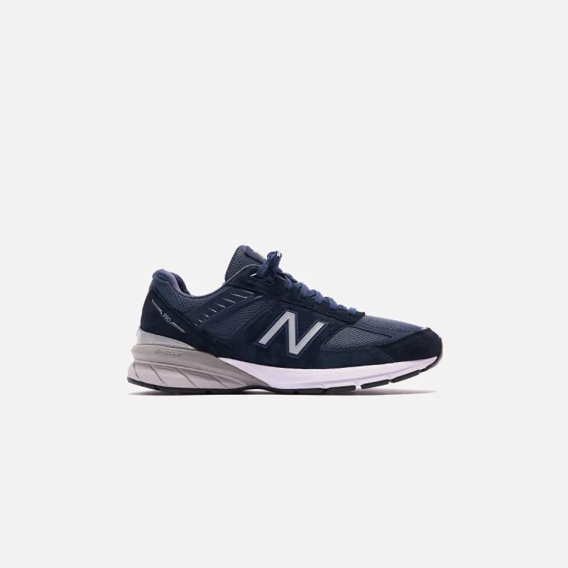 New Balance Made in USA 990 V5 - Navy / Silver made by New Balance