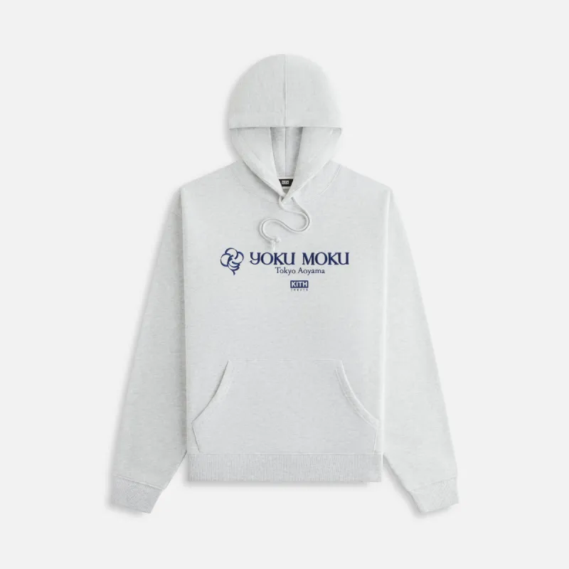 Kith Treats for YOKU MOKU Williams III Hoodie - Light Heather Grey sold by Kith