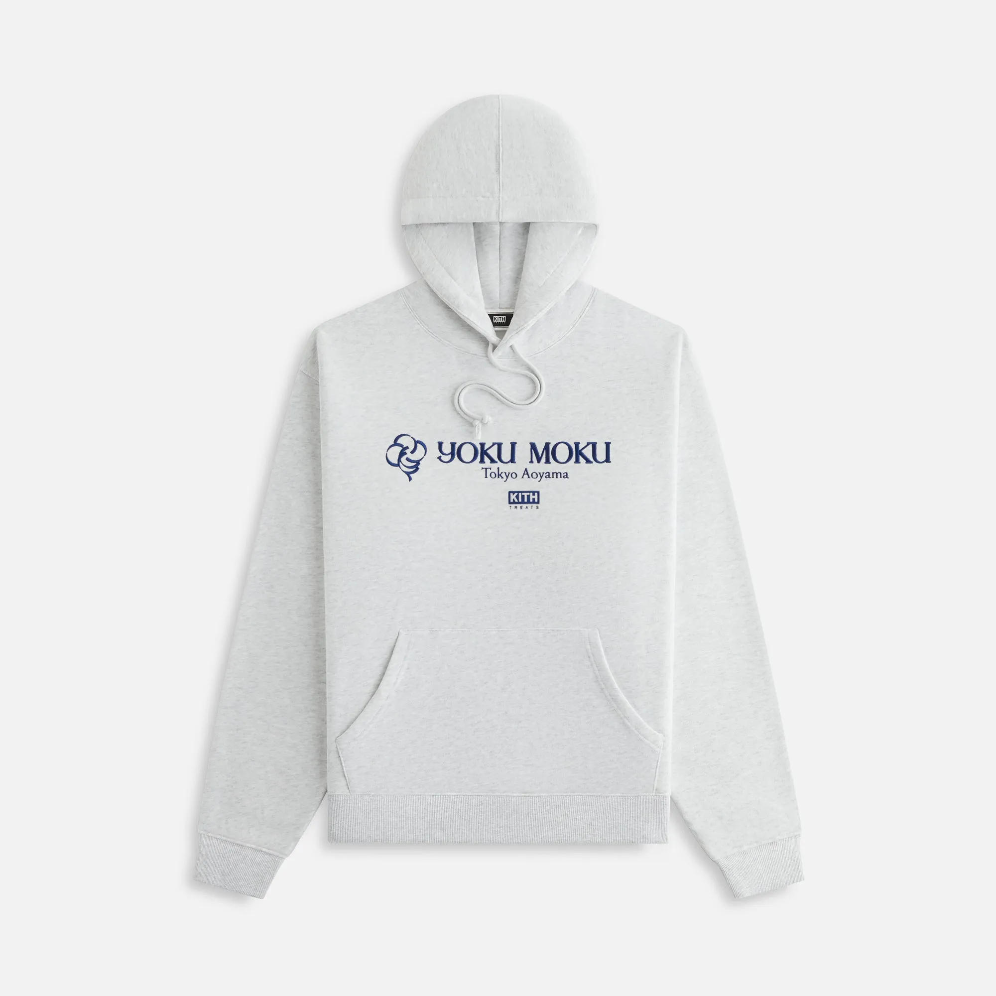 Kith Treats for YOKU MOKU Williams III Hoodie - Light Heather Grey sold by Kith
