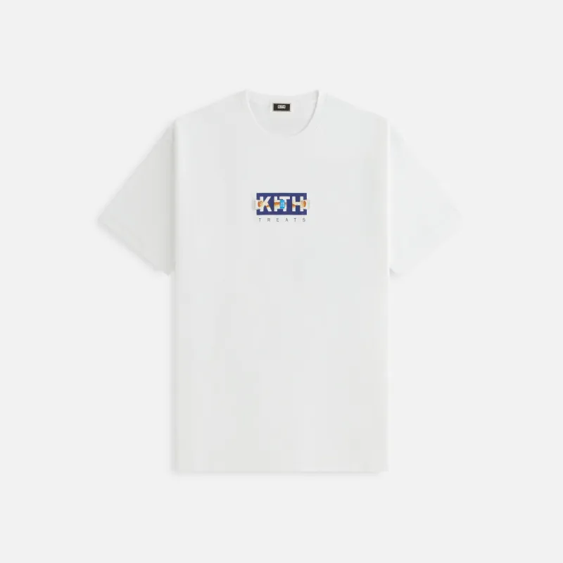 Kith Treats for YOKU MOKU Classic Logo Tee - White sold by Kith