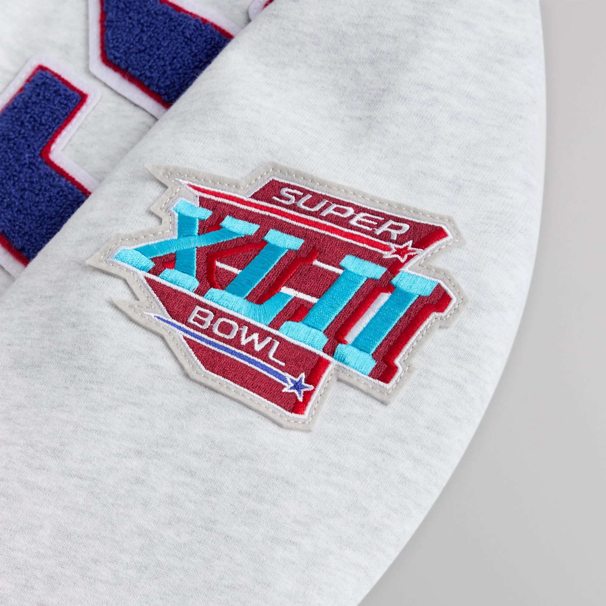 Kith & '47 for the NFL: Giants Nelson Hoodie - Light Heather Grey sold by Kith product image thumbnail 4