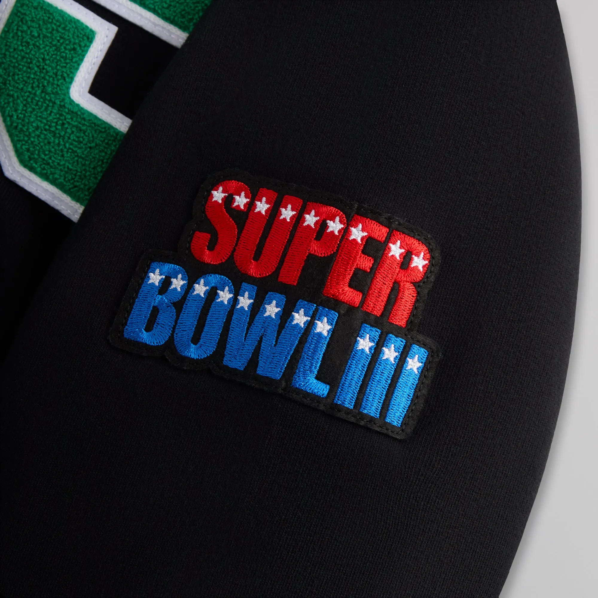 Kith & '47 for the NFL: Jets Nelson Hoodie - Black sold by Kith product image thumbnail 4