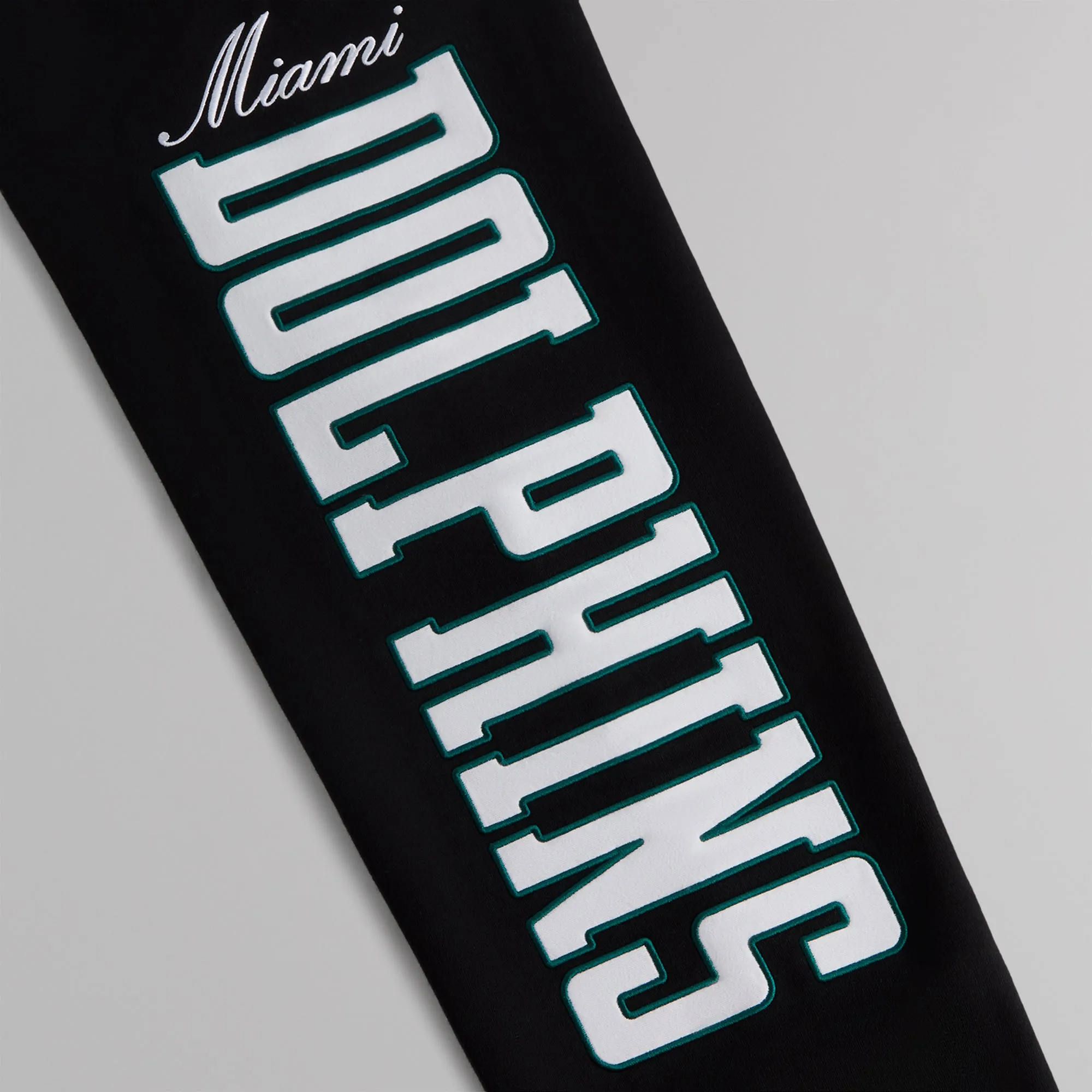 Kith & '47 for the NFL: Dolphins Nelson Sweatpant - Black sold by Kith product image thumbnail 4