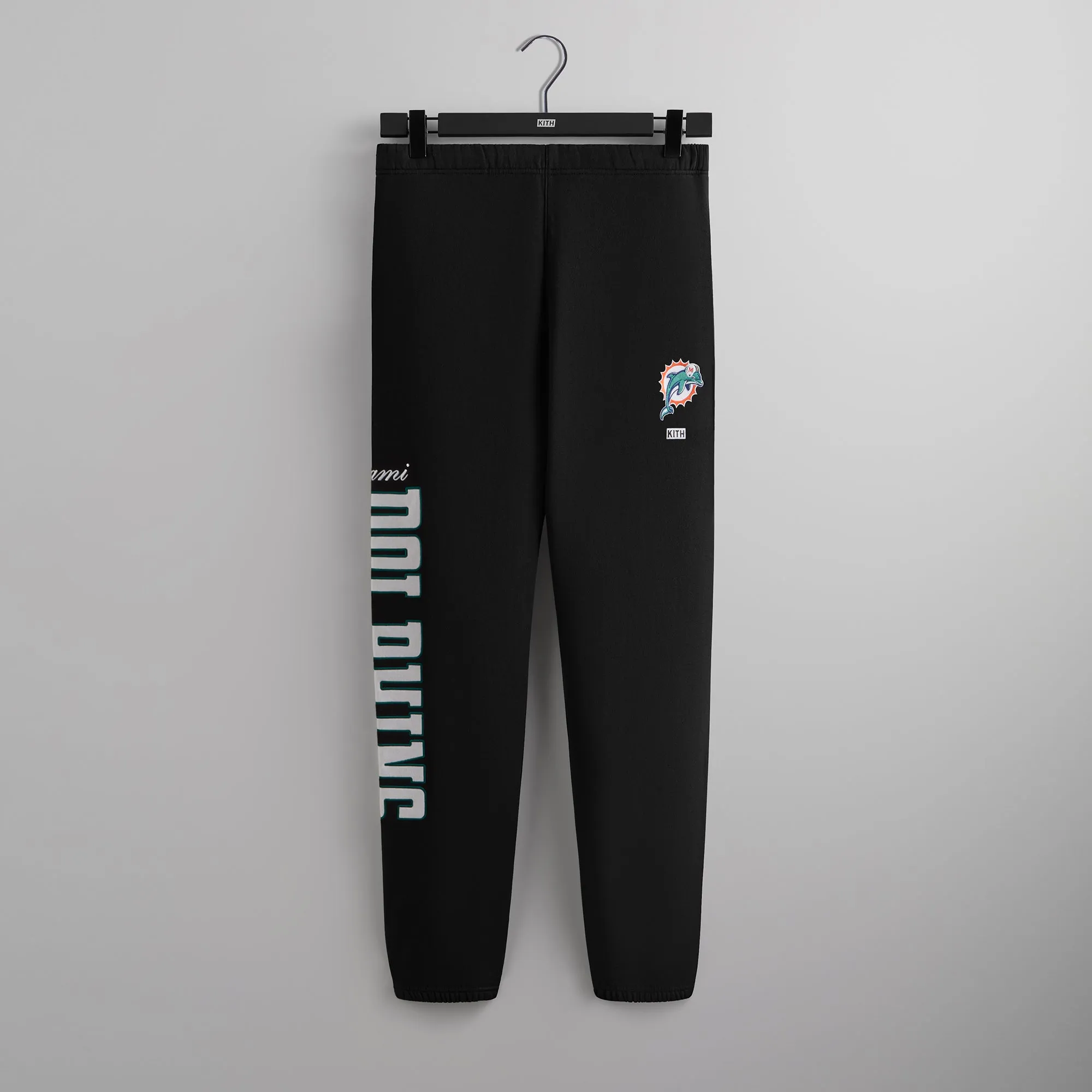 Kith & '47 for the NFL: Dolphins Nelson Sweatpant - Black sold by Kith
