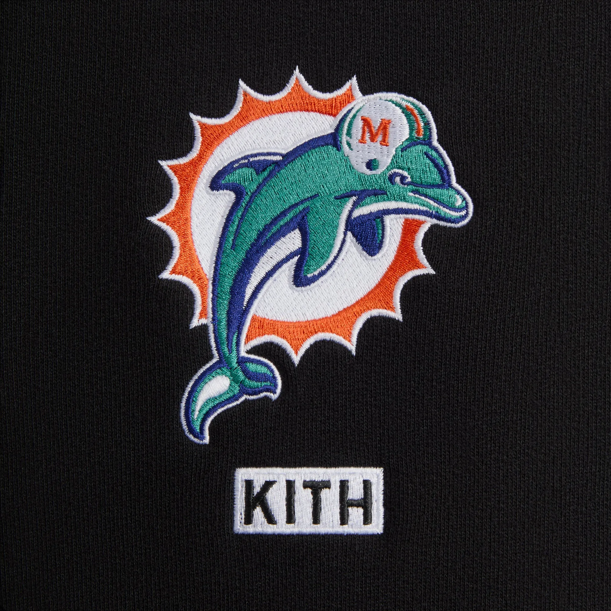 Kith & '47 for the NFL: Dolphins Nelson Sweatpant - Black sold by Kith product image thumbnail 3