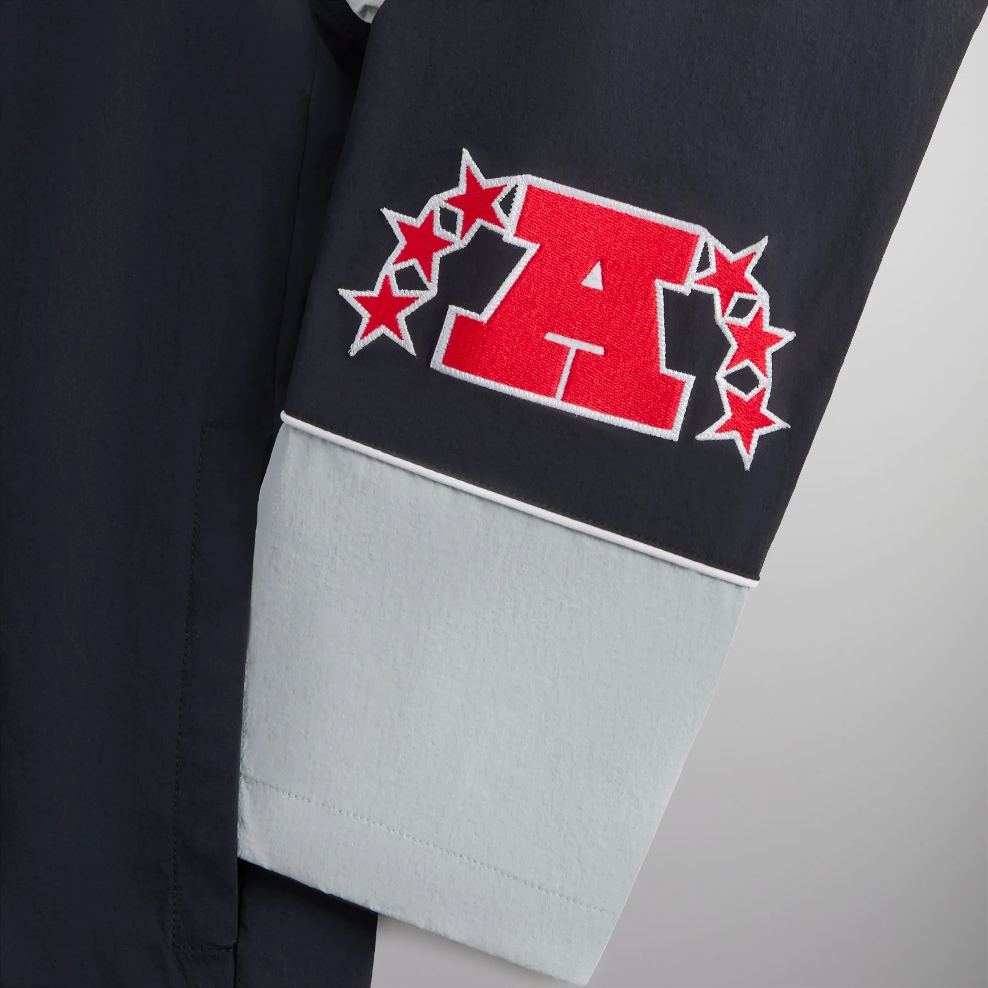 Kith & '47 for the NFL: Raiders Kieran Coaches Jacket - Black sold by Kith product image thumbnail 5